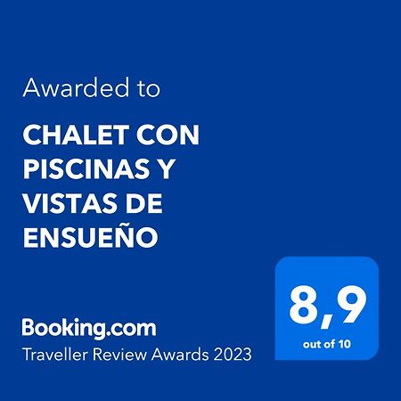 Chalet Con Piscinas Y Vistas De Ensueno อัลมูเญการ์ ภายนอก รูปภาพ